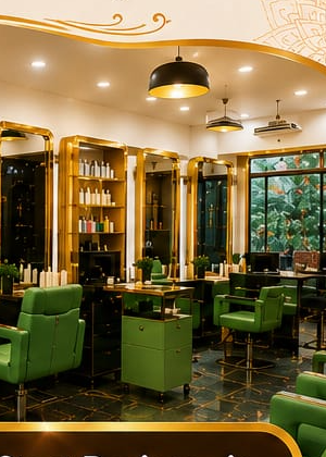The Hindu Kesh & Sajja salon interior